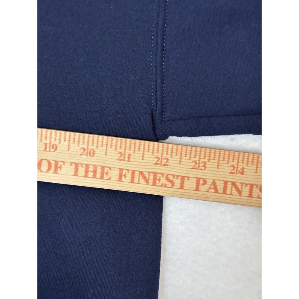 UCLA Bruins Hoodie Navy Blue Stitched Spellout Pullover Sweatshirt Unisex Large - Picture 5 of 5